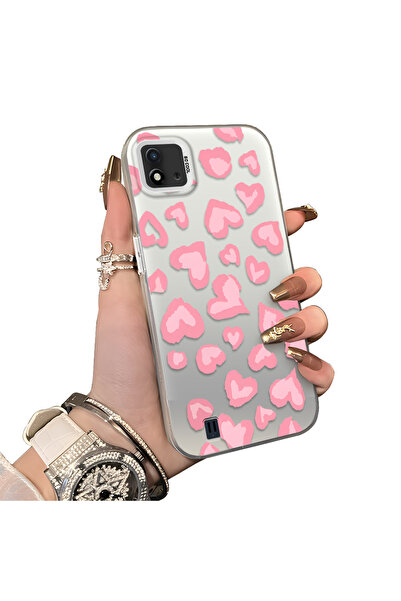 ucuc حافظة حماية للعدسات من السيليكون الصلب الأكريليكي المتوافق مع Realme C20...