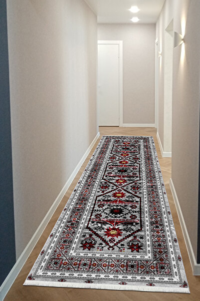 dekorug Digital Printing Cotton Woven Base Patterned Runner Hallway Carpet