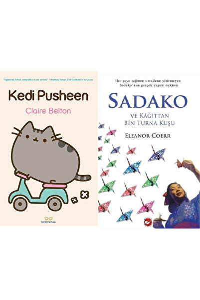 Mavi Bulut Yayıncılık Kedi Pusheen + Sadako 2 Kitap Set