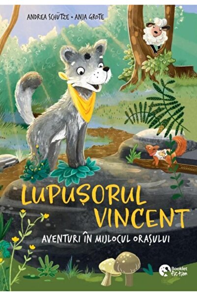 Editura Booklet Fiction Lupusorul Vincent. Aventuri in mijlocul orasului,