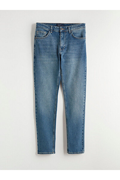 LC Waikiki Ανδρικό τζιν παντελόνι Green 750 Slim Fit