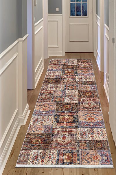 dekorug Digital Printing Cotton Woven Base Patterned Runner Hallway Carpet
