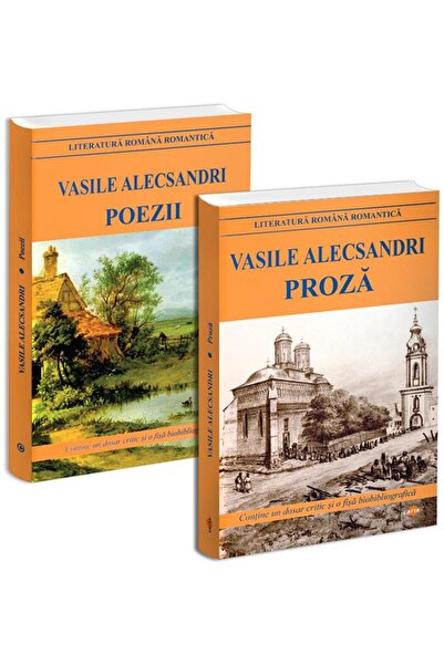 Editura Cartex Alecsandri Package: 1. Poems; 2. Prose, Vasile Alec