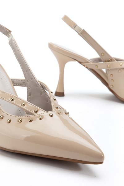 ELEVAM Bella Patent Leather Pointed Toe Women's Heeled Shoes