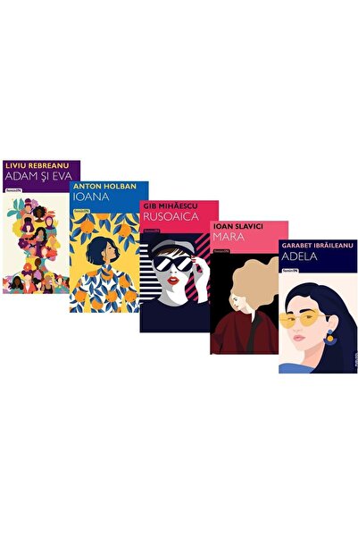 Editura Publisol Pachet colectia Feminin (5 carti): 1. Adam si Eva