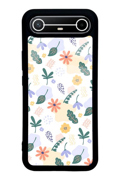 Spoyi Tecno Spark Slim Glossy Phone Case with Tiny Flowers Design