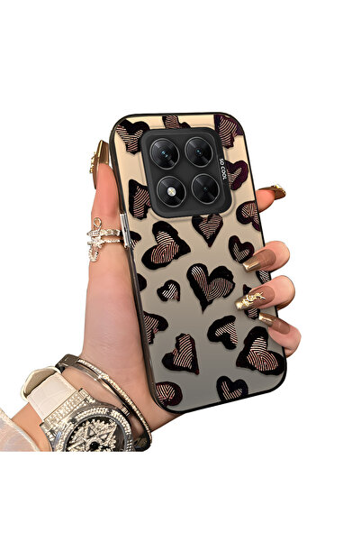 ucuc حافظة حماية للعدسات من السيليكون الصلب الأكريليكي المتوافق مع Poco X7 5G...