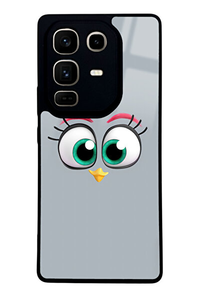 Spoyi İnfinix Note 50 Pro Grey   Tasarımlı Glossy Telefon Kılıfı