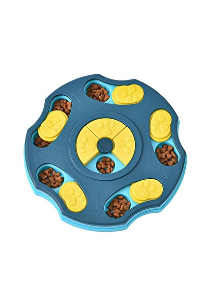 Deku Kedi & Köpek Mama Bulmaca Oyuncağı – Yavaş Besleyici İnteraktif Gıda Dağ...