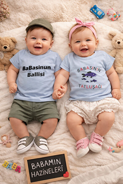 seymenbıçakçılık 2-Piece Baby Bodysuit Set, Compatible with Ages 1–2–3–4, Cot...