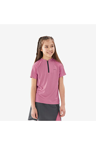 Decathlon Quechua Çocuk Outdoor Tişört - 7/15 Yaş - Pembe - MH900