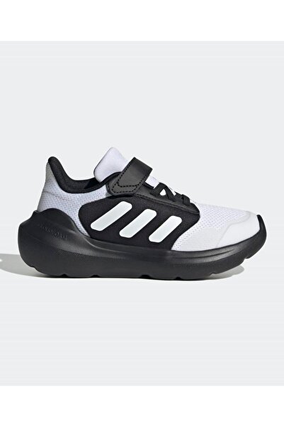 adidas حذاء رياضي Tensaur Run 3.0 بإغلاق فيلكرو - أبيض/أسود