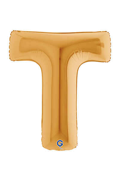 grabo Letter Foil Balloon Gold 26 Inch (66 cm) Italian