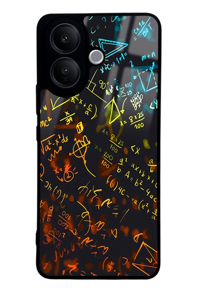 Spoyi Vivo V60 Lite Mathematically Designed Glossy Phone Case