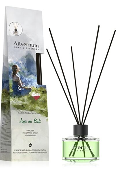 Allvernum Bețișoare parfumate cu difuzor Yoga în Bali, 50 ml
