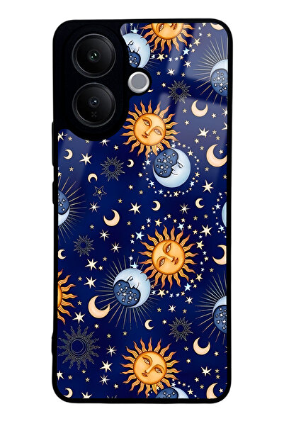 Spoyi Vivo V60 Lite Night Tasarımlı Glossy Telefon Kılıfı