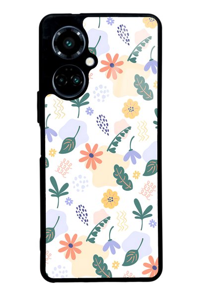 Spoyi Tecno Camon 19 Glossy Phone Case with Tiny Flowers Design