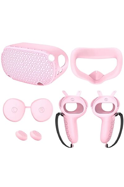 AyShop Meta Vr Sanal Gerçeklik Gözlük ve Kontrolü için 5 Parça Silikon Koruyu...