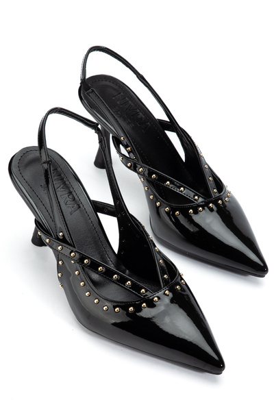 ELEVAM Bella Patent Leather Pointed Toe Women's Heeled Shoes