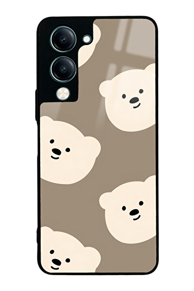 Spoyi Vivo Y04 Sweet Face Tasarımlı Glossy Telefon Kılıfı