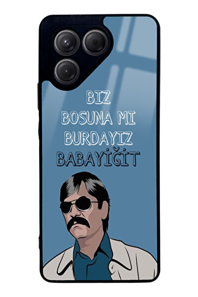 Spoyi حافظة هاتف تكنو بوفا 7 بتصميم بابايغيت لامع