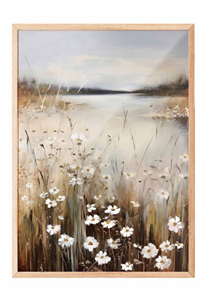 Postifull Vintage Painting, Wooden Framed Poster, Vintage Wall Decor