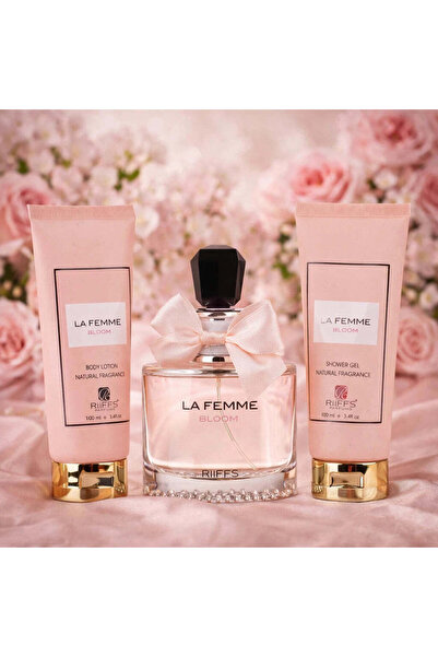Riiffs La Femme Bloom women's gift set – floral fragrance & complete care