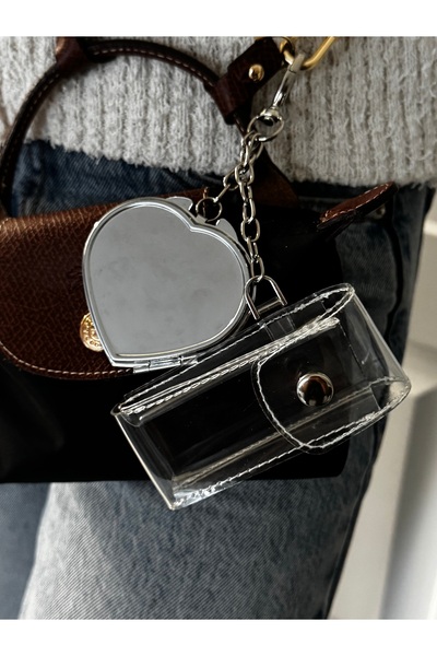 Charmist Women's Gloss Mirror Bag Charm Bag Accessory