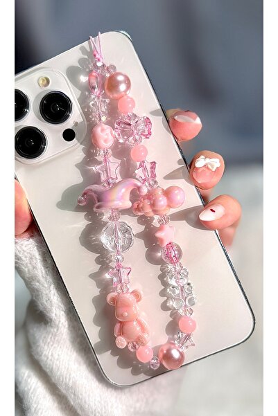 MİRAZ TASARIM Y2K İnci&Kristal Telefon Charmı Telefon CHARMI/ASKISI, Çanta – ...