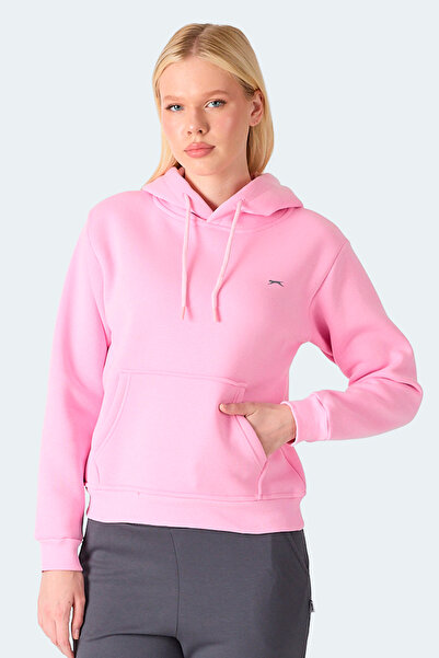 Slazenger Misty I Women's Hooded Rose Sweatshirt