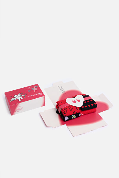 Hype of Steps XOXO – 4’lü Çorap Kutusu