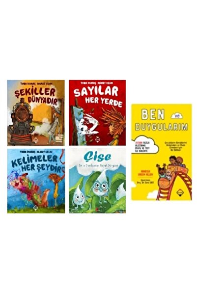 Buzdağı Yayınevi Ben ve Duygularım-Şekiller Dünyadır-kelimeler Her Şeydir-Say...