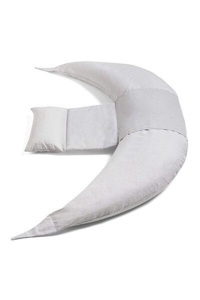 Nuvita Dreamwizard 12-In-1 Pregnancy & Nursing Pillow - Grey