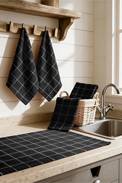 LADYNİL Set of 10 Kitchen Towels & German Napkin & Tea Towel 50X70Cm