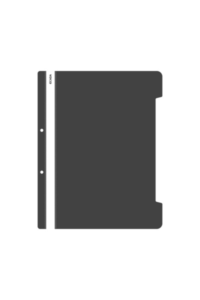 daço Dosar plastic cu sina metalica negru, Daco