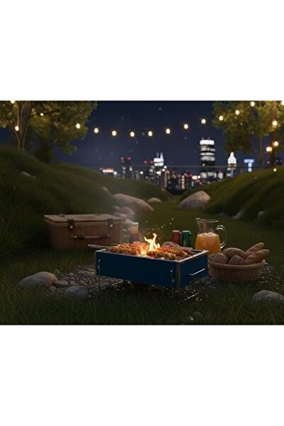 Smart Kitchen Luxury Portable Charcoal Grill