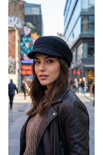 LAGRANZE Wool Visor Hat