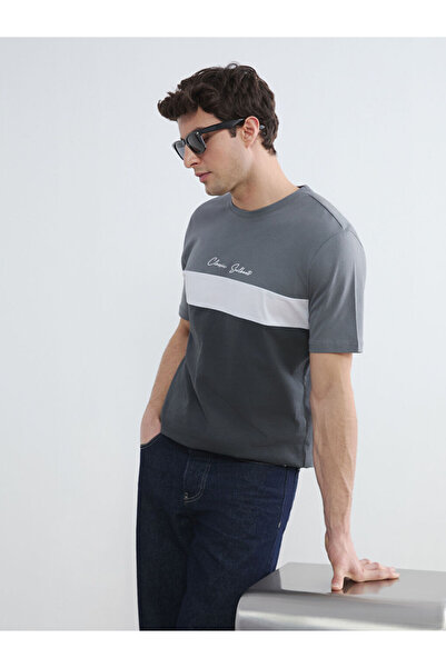 LC Waikiki Zero Roba Collar Color Block Combed Cotton Men's T-Shirt from Uzg ...