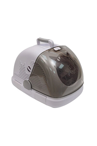 PADO حاملة حيوانات أليفة كيتي 53×37×34 سم - رمادي