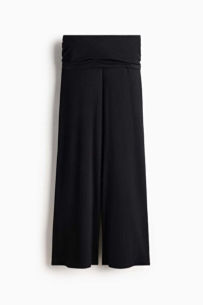 H&M Draped fine-knit trousers
