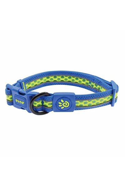 Doco طوق شبكي قمري (DCA032) [المقاس - كبير، اللون - أخضر ليموني فاقع]