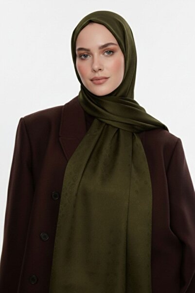 Mizalle & YAQA Filigranlı Antrasit Şal