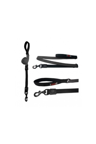 Doco 4ft Shock Absorbing BUNGEE Leash - Large (DCB1148)[Color - Grey, Size - L]