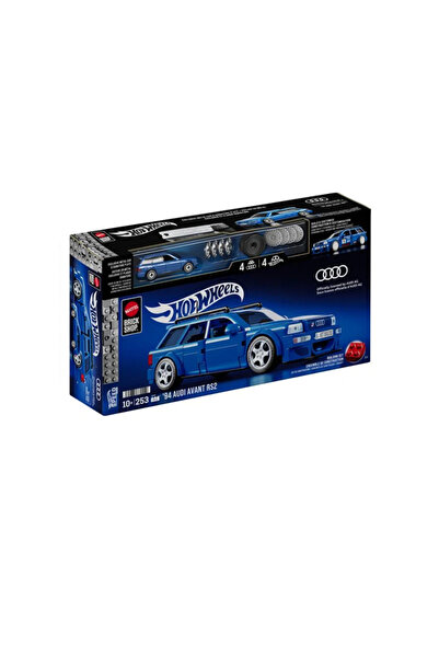 HOT WHEELS Audi Avant RS2 1:32 Car Construction Set 253 pcs Speed ​​Series Ma...