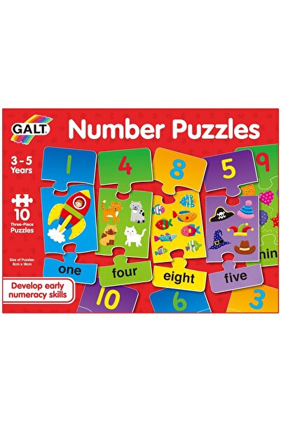 Galt Number puzzle (3 pieces)