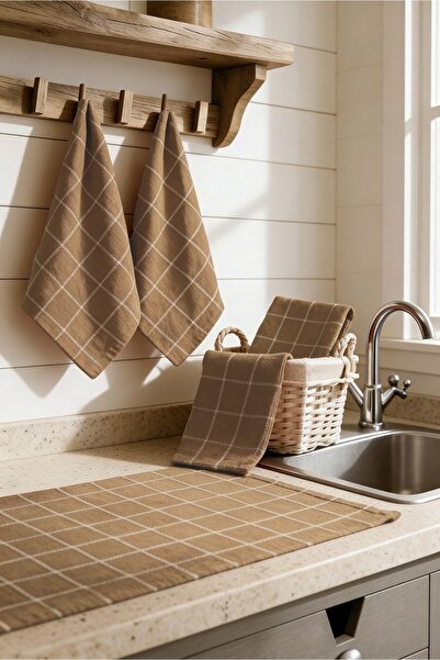 LADYNİL Set of 10 Kitchen Towels & German Napkin & Tea Towel 50X70Cm