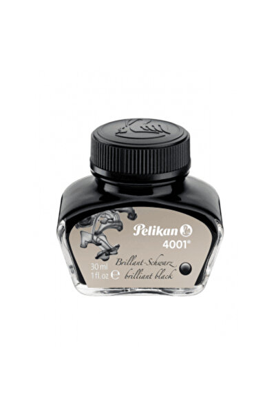 Pelikan Ink for inkwell, Glossy Black 30ml