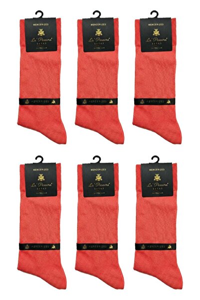 La Pescara La'Pescara Ультра-люксові 6-пари прямих чоловічих шкарпеток з мерс...
