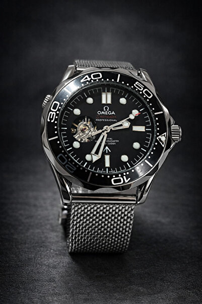 G Sport POLO Omega Model Wicker Cord Automatic Mechanism Watch (30 Atm Water ...