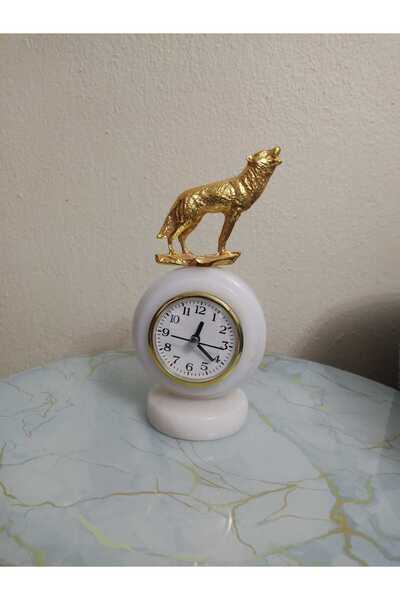 YILMAZ Kurt Ablemli Mermer Masa Saati